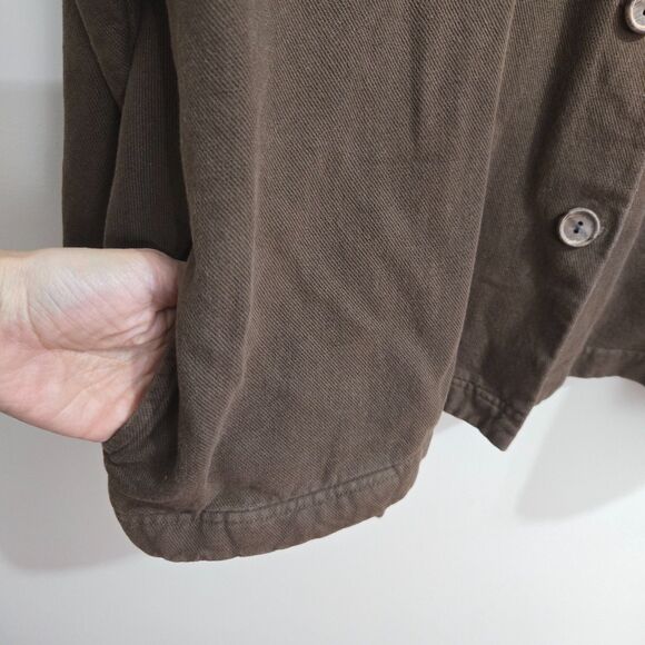 By Taylor American Original American Hand Painted L/XL Shacket Vtg Grunge Boho - Picture 3 of 15